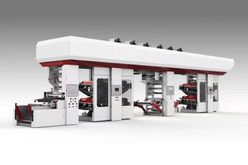 CI Roll to Roll Flexo Printing Machine