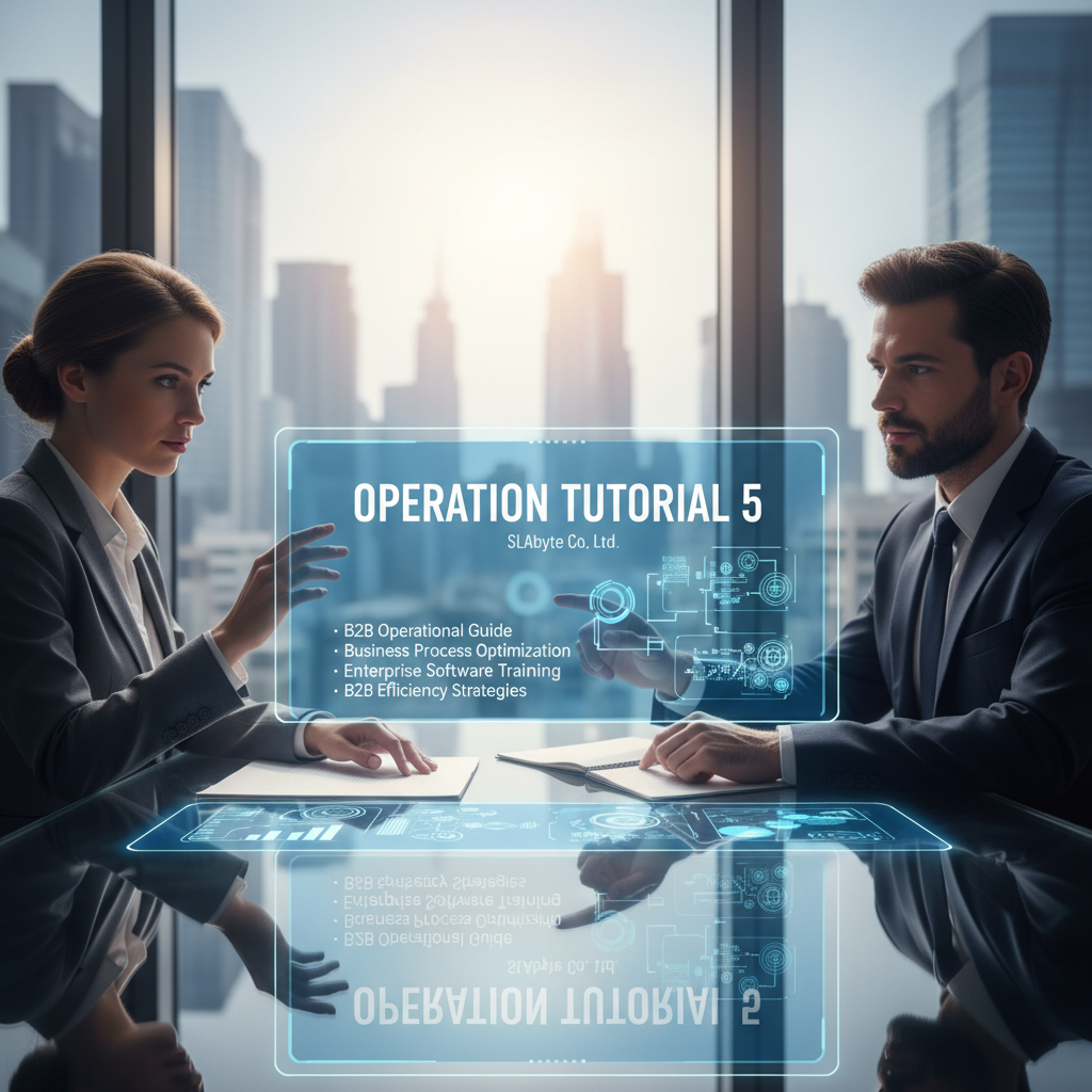 Operation Tutorial 5