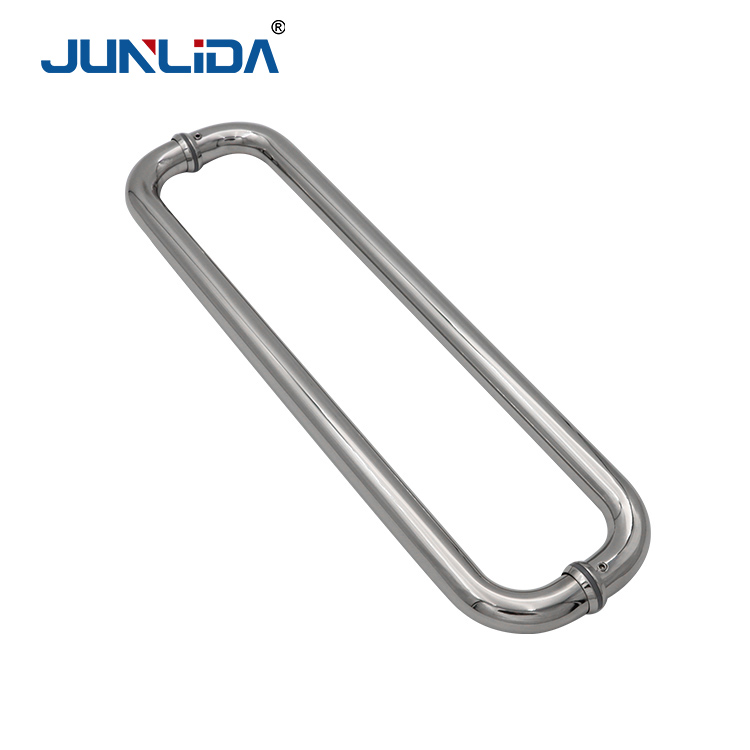 Stainless steel double-sided push-pull door handles suitable for glass doors, wooden doors and frameless doors