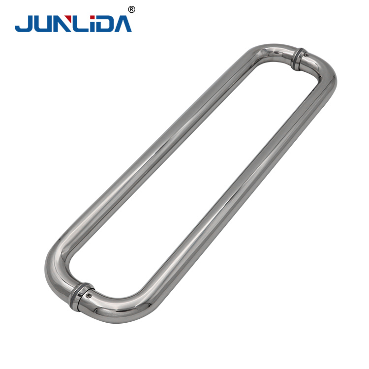Stainless steel double-sided push-pull door handles suitable for glass doors, wooden doors and frameless doors