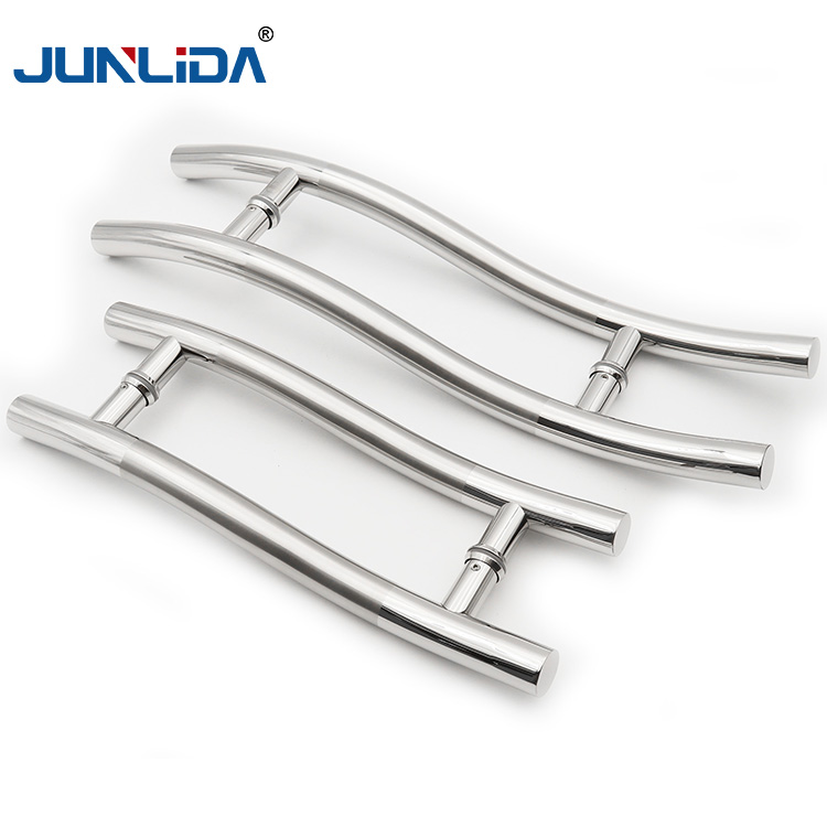 Customizable H-type sliding door handles supporting ODM and OEM are suitable for glass doors, wooden doors and frameless doors