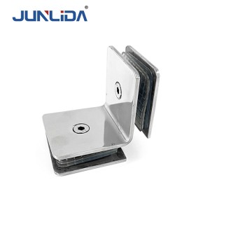 Factory supply Bathroom Fitting Stainless Steel 304 Hinge 90 Degree Shower Hinge For Glass Door