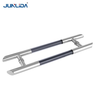 Modern Stainless Steel 304Sliding Door Handles for Office/Hotel 800mm 600mm Crystal Handle