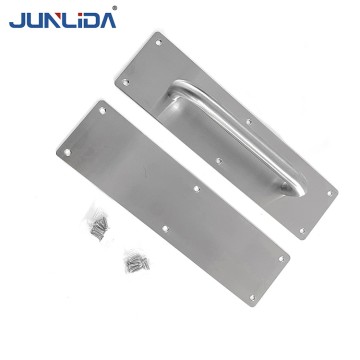 Wholesale Hotel Apartment Entrance Door Stainless Steel door handles Push Pull Plate