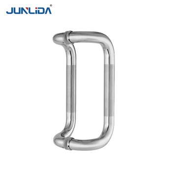 Wholedsale 32*300 CC Back To Back Commercial Door Pull Shower D Shaped Stainless steel Pull Handle
