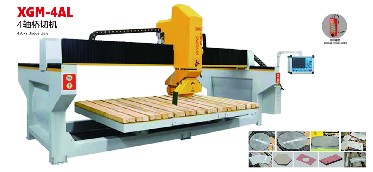4 Aixs Bridge Saw
