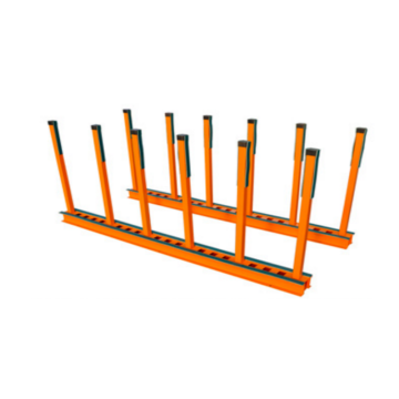 Orange Stone Slab Rack