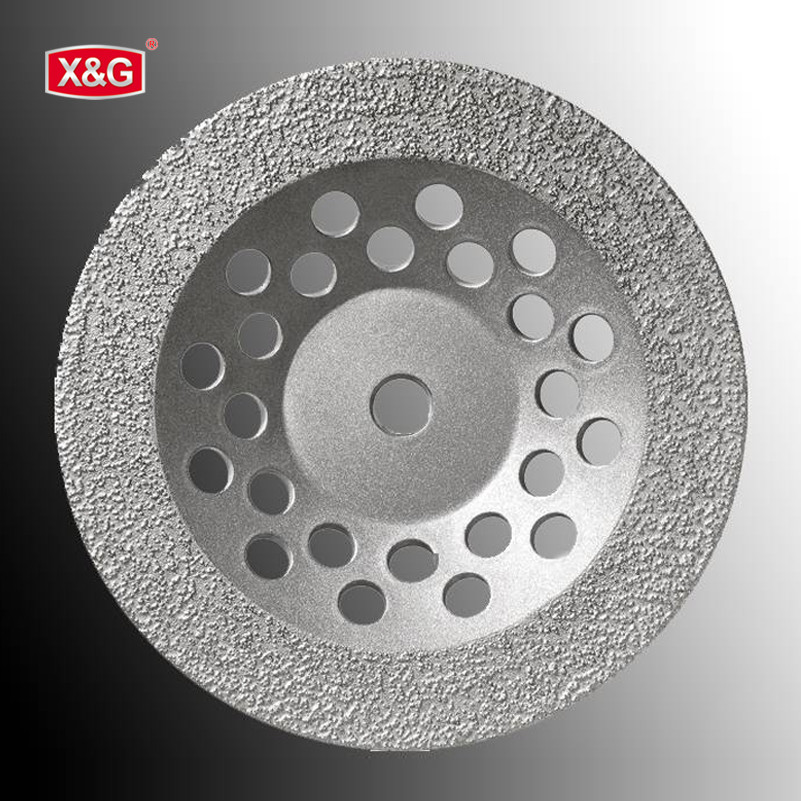 Vacuum Brazed Cup Grinding Wheel