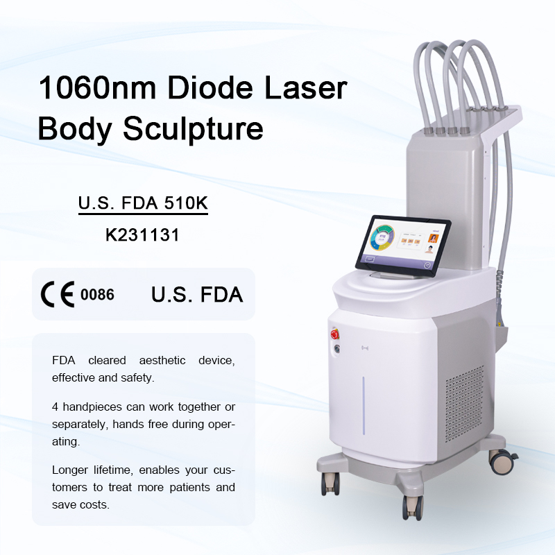 1060nm Diode Laser Body Sculpture Non-invasive Lipolysis