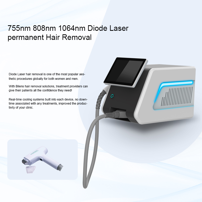 755nm 808nm 1064nm Diode Laser permanent Hair Removal