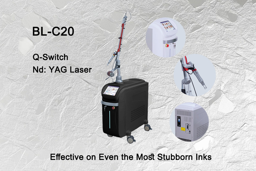 How about BL-C20 Q-Switch Nd: YAG Laser Effective on Even the Most Stubborn Inks?