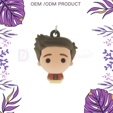 Customized PVC Red Boy Ornament