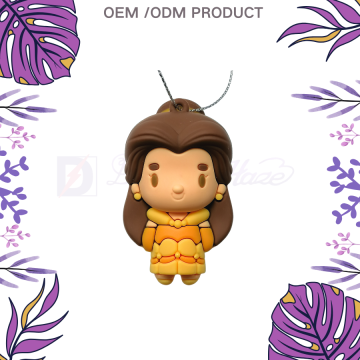 Customized Brunette Princess Ornament