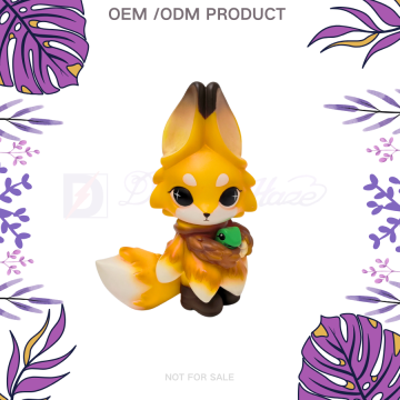 Customized Vinyl Rotocasting Anime Character  Fox Figure