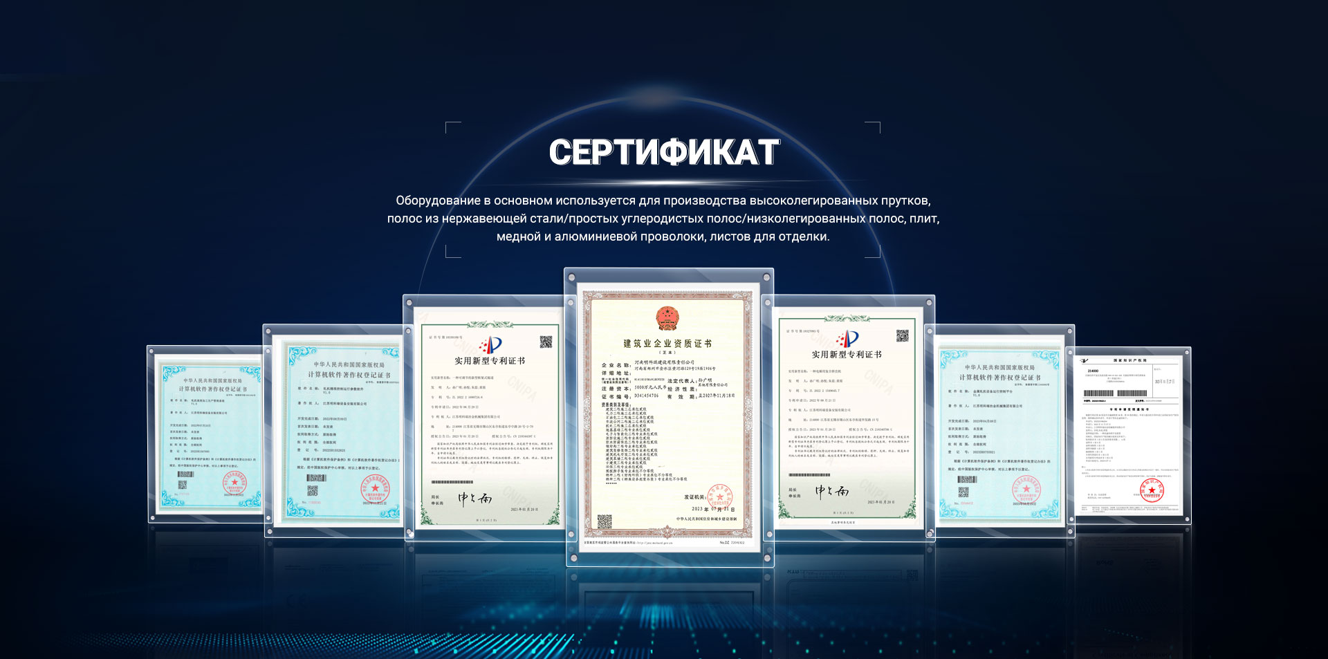 Cертификаты