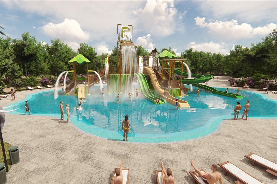 custom water play area3zn