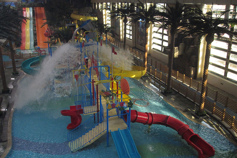 Water Village Adventures for Children-water slide for kids (3)v7f