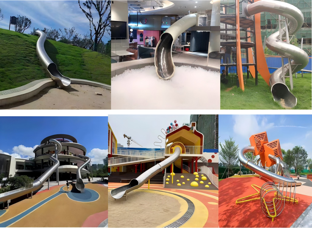 outdoor stainless steel slide9xo