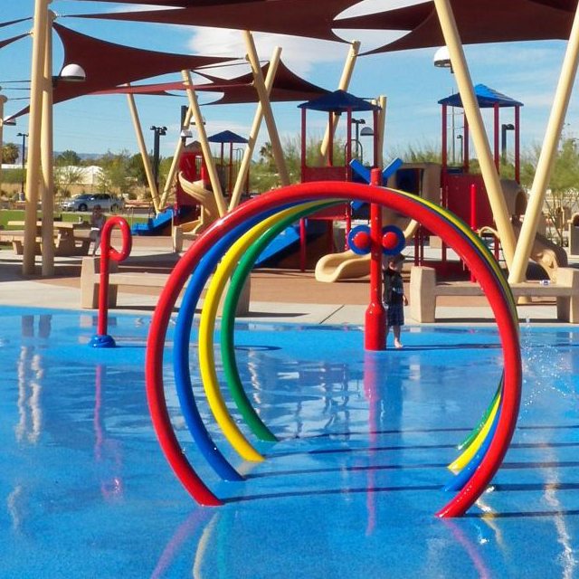 rings splash pad