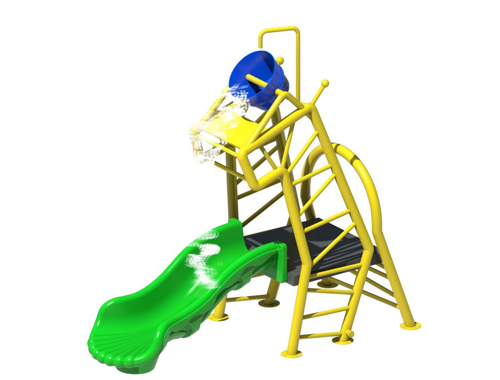 animals water slide