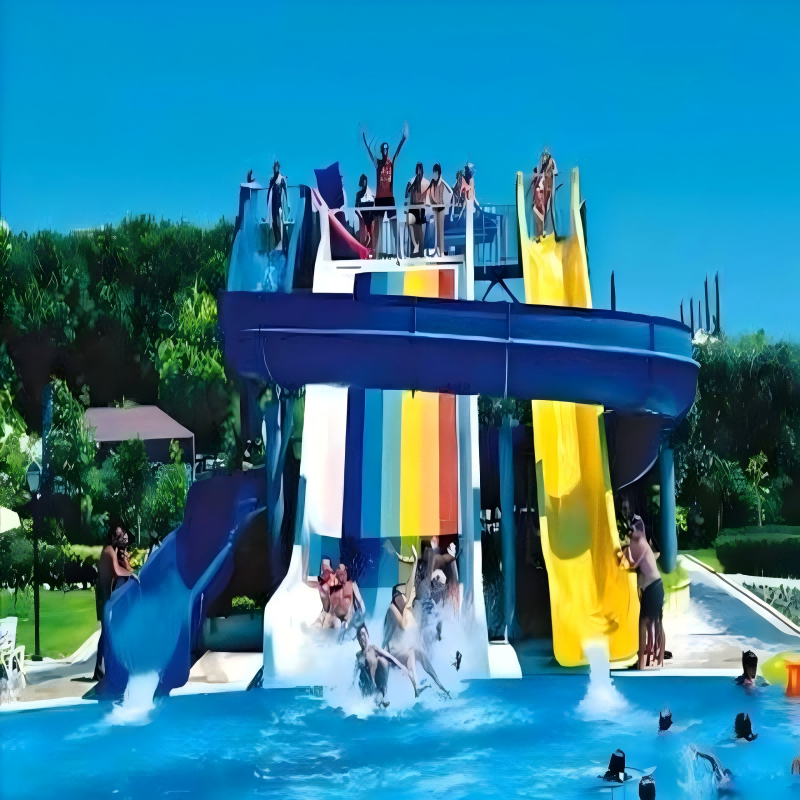 backyard water slide