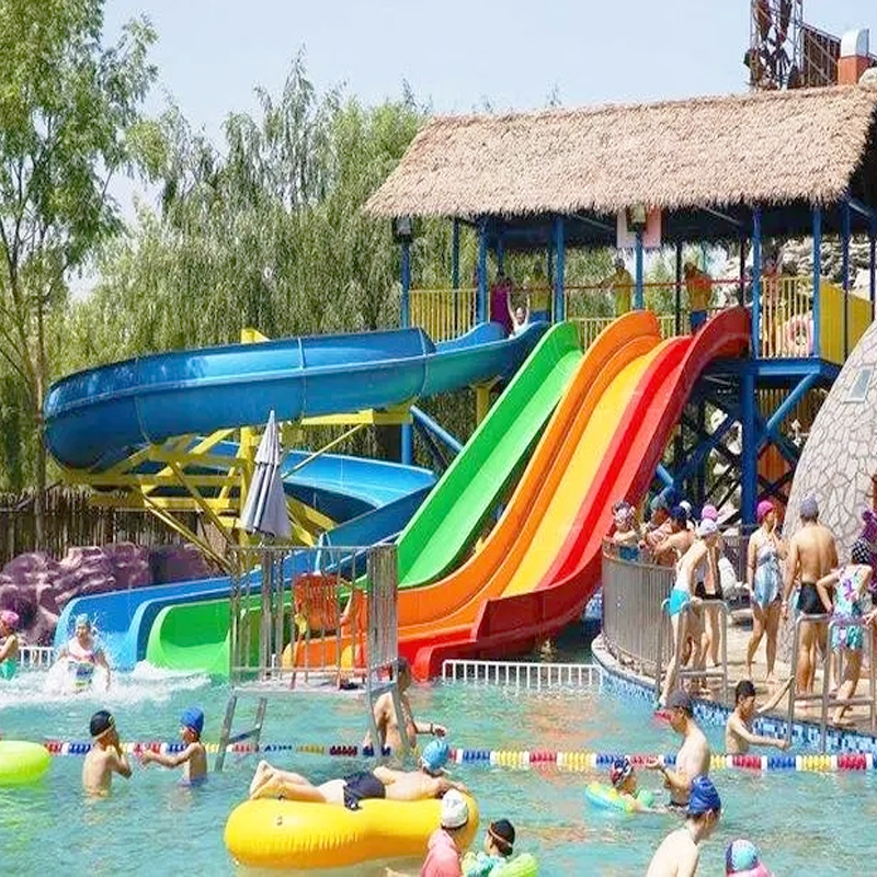 rainbow water slide-23