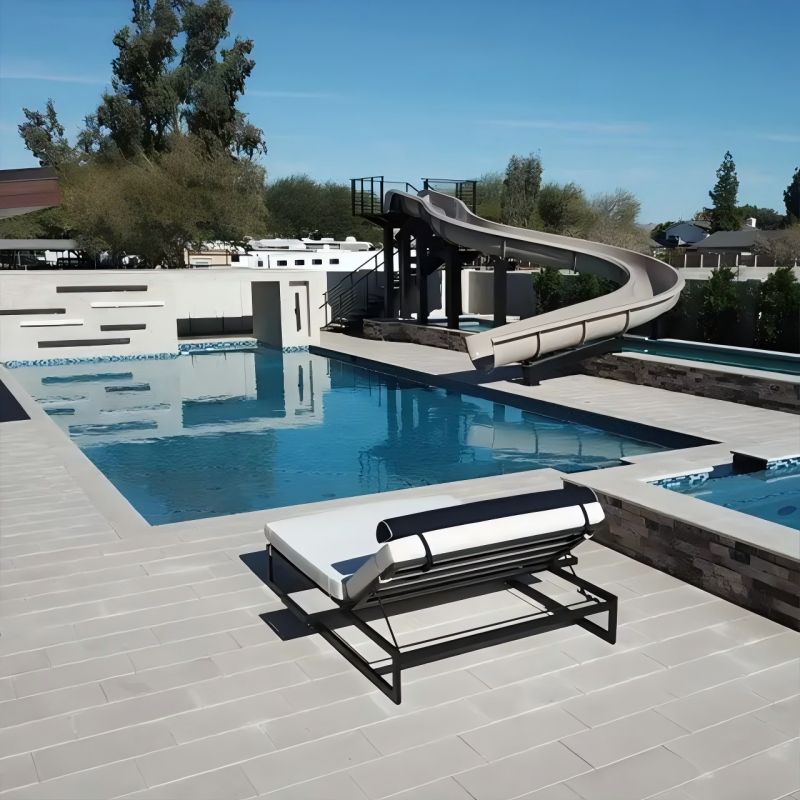spiral water slide