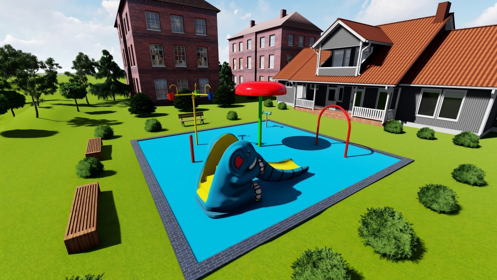 Children Aqua Park Decoration