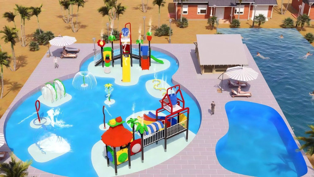 Equipment Spray Water Park