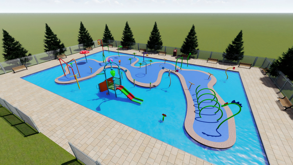 splash pad
