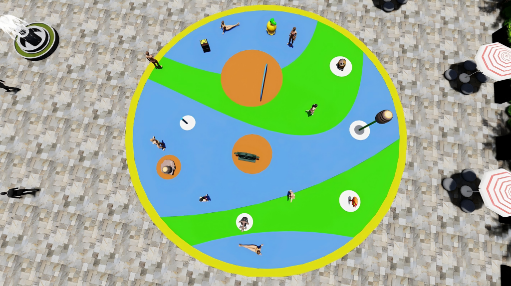 Water Park Spray Parts