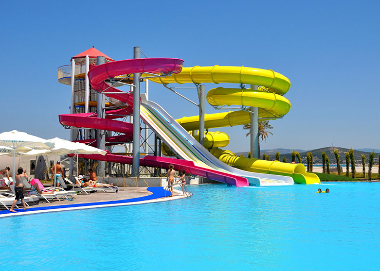 scivolo d'acqua a spirale
