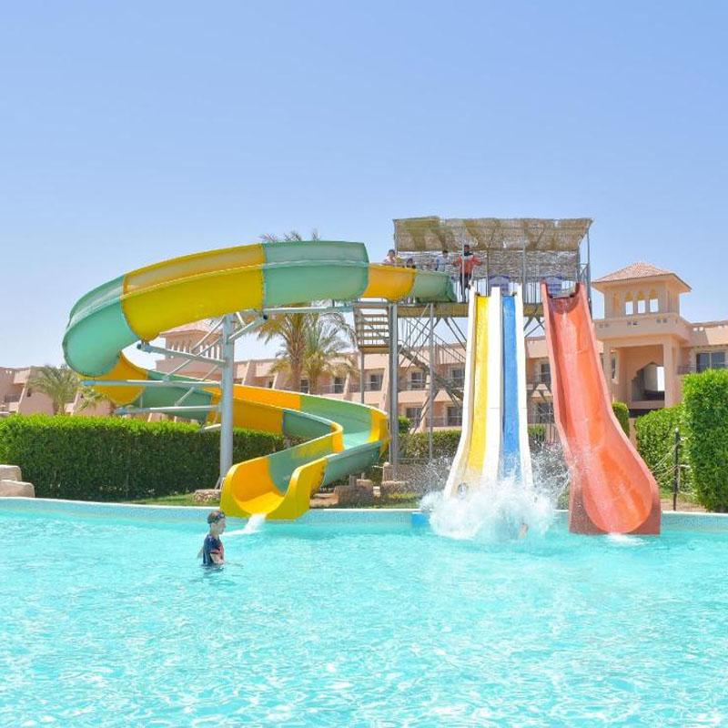 commercial water slide