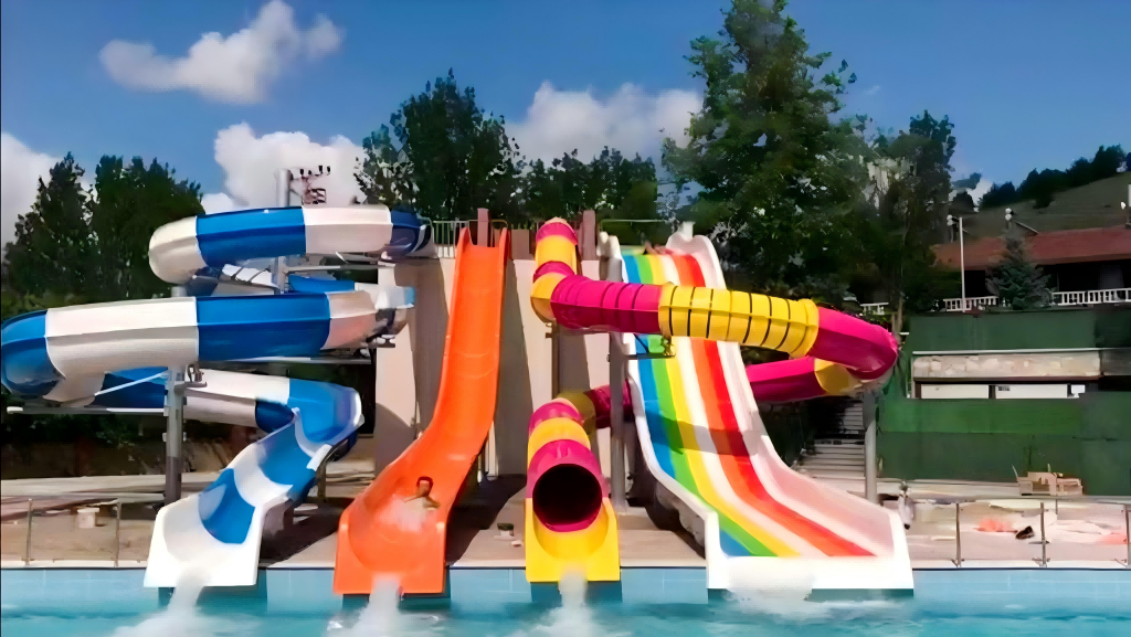 industrial water slide