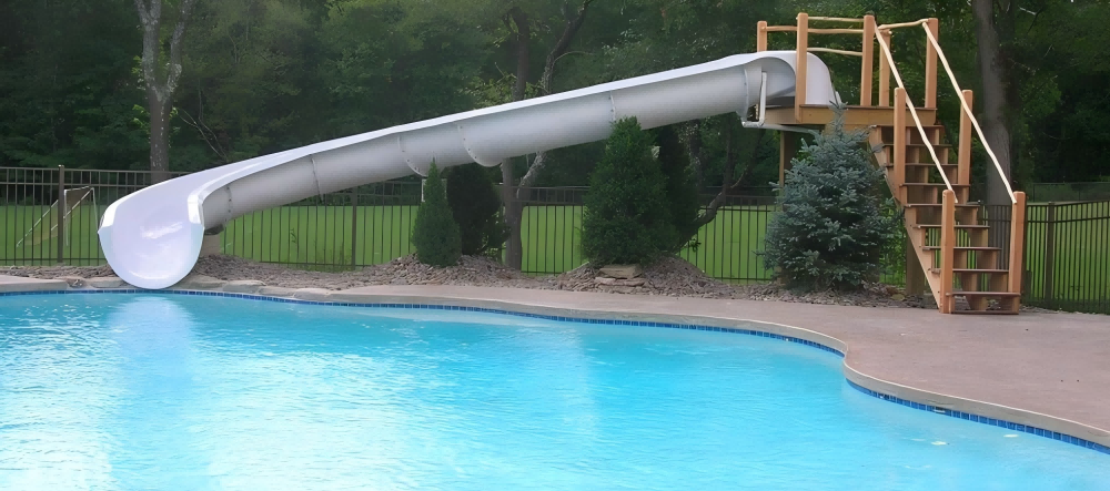 water slide playground