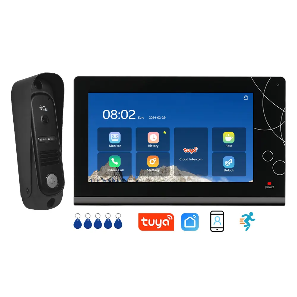 TUYA SMART VIDEO INTERCOM 4 Wire WiFi Video Door Phone