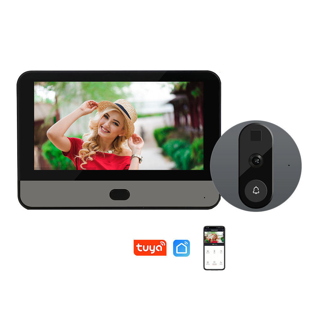 Tuya Smart WiFi Peephole Camera Doorbell