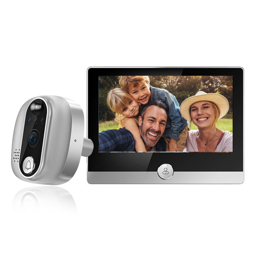 Tuya Smart WiFi2.0 MP HD camera Peephole Camera Doorbell