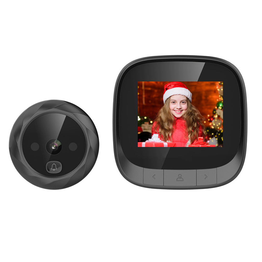 Night vision 2.4 Inch Eye Peephole Camera DoorBell