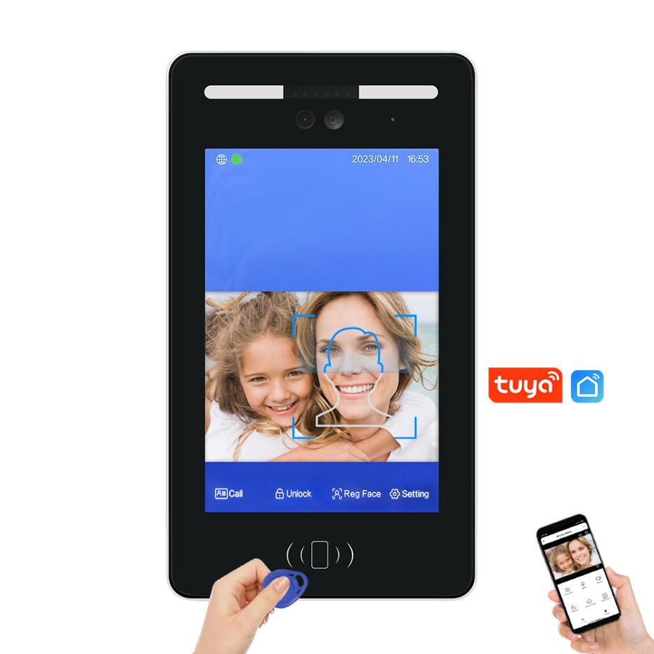 Face Recognition Video Door Phone Intercom System for Multi Apartments