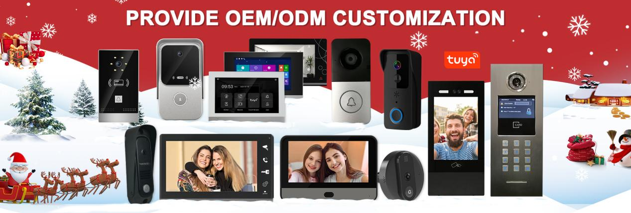 VIDEW Christmas Doorbell Intercom System Promotion Carnival Opens