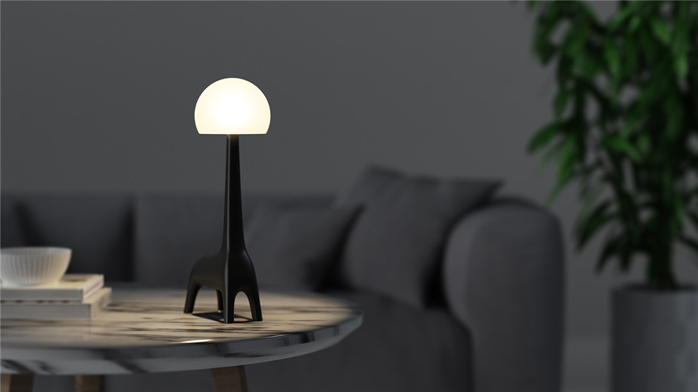 Lámpara LED pequeña con sonido Bluetooth y diseño de ciervo, creativa y bonita (1) e4z