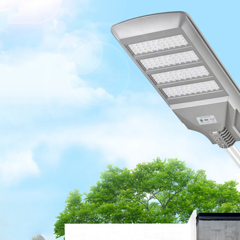 Outdoor rain proof integrated solar street lamp head sand gray (1)49q