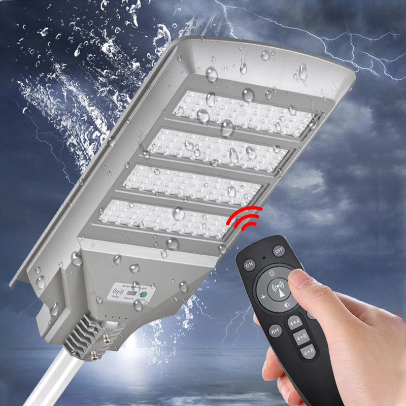 Outdoor rain proof integrated solar street lamp head sand gray (3)rb4