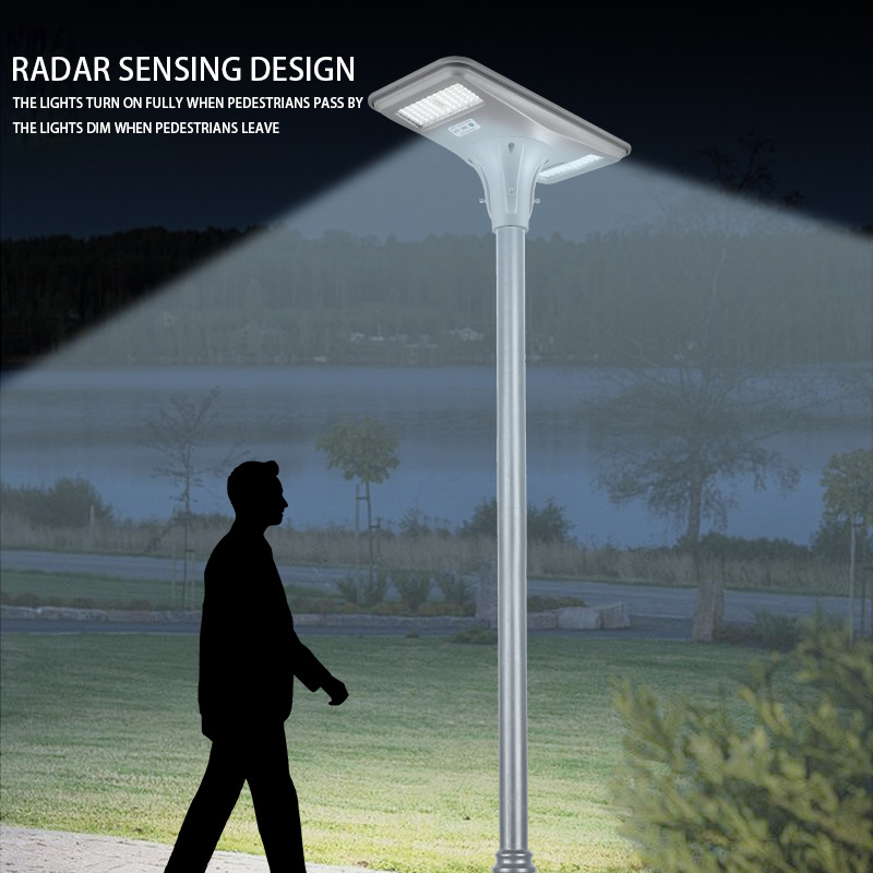 Outdoor solar energy square street lamp head (1)cez