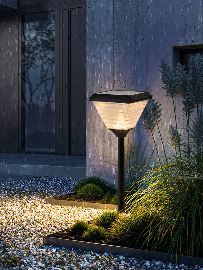 Outdoor waterproof solar plug floor lamp (2)zv9