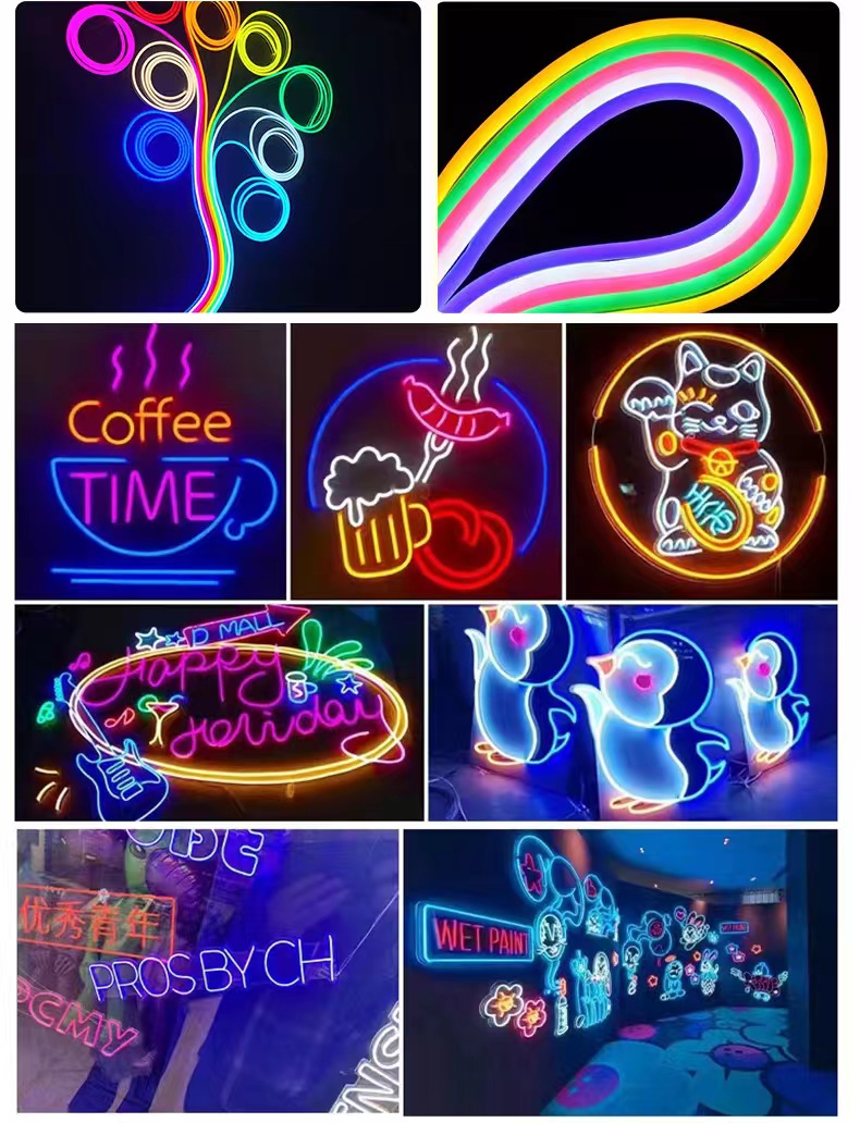 816 Enkelzijdige zijwaarts uitstralende neonlichtstrip (2)fds