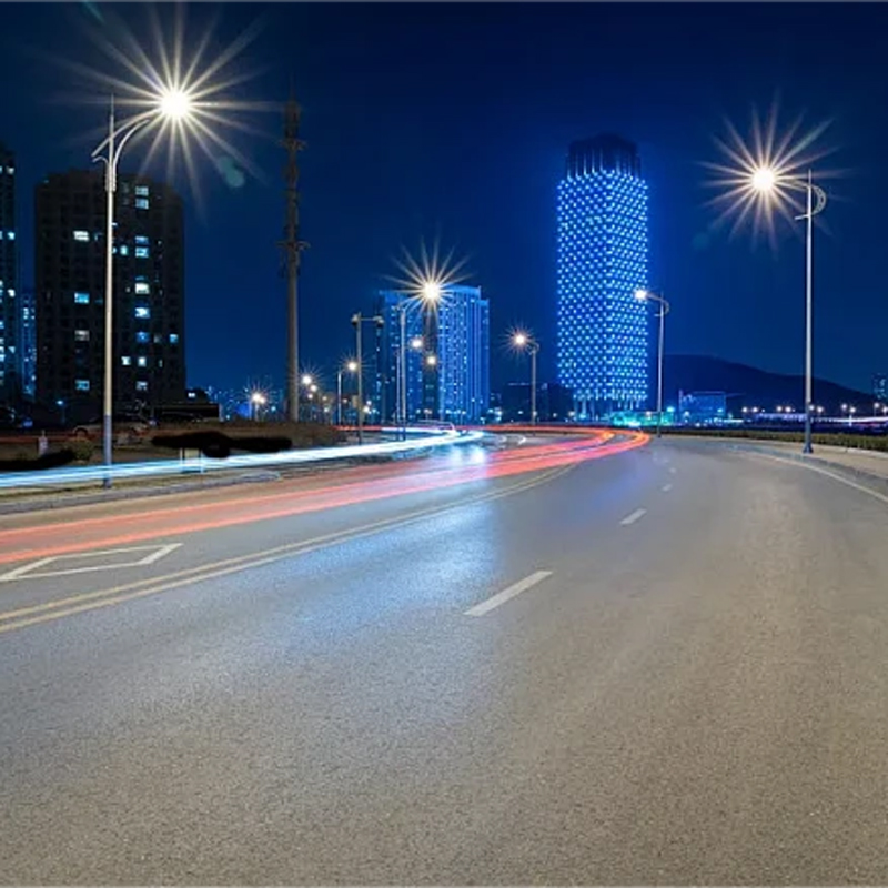 Integrierte Solar-Straßenlaternen für Straßen und Innenhöfe im Freien1kks