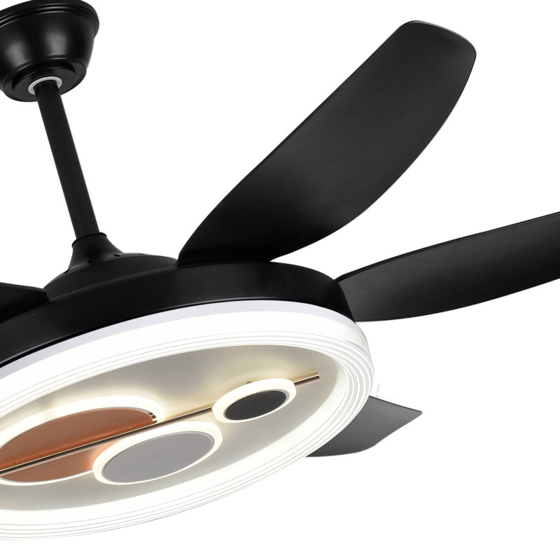 New European Six-Leaf Fan Lamp Living Room Bedroom03fak
