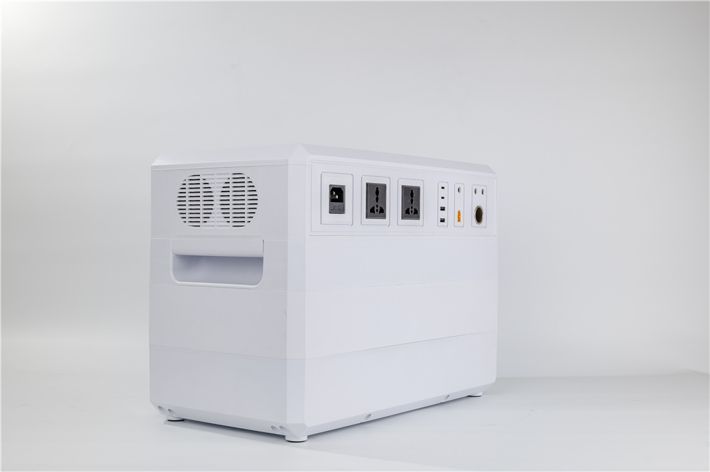 Portable outdoor mobile power lithium 2000W lithium ion battery pack mobile power white detail (7)jtw